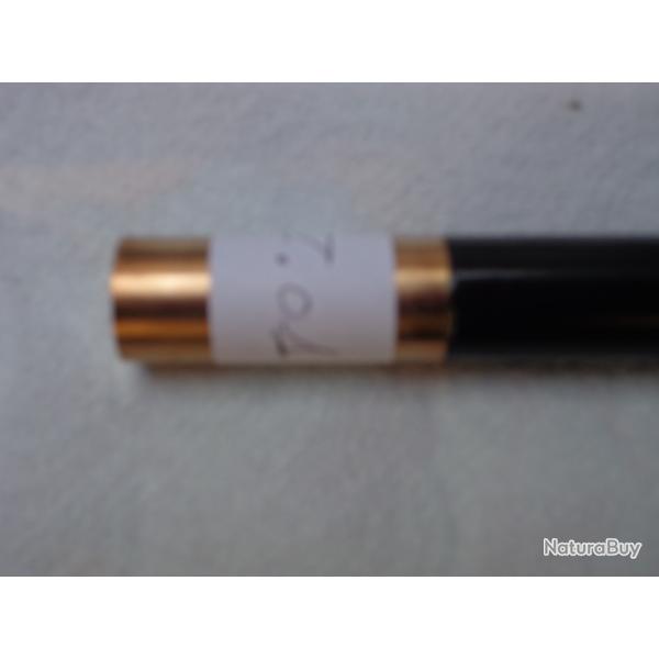 PORTE FANION POINTE LAITON ET MANCHE LACQU NOIR - Z01