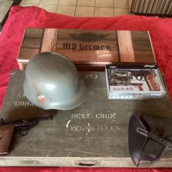 A  vendre réplique MP40 UMAREX LEGENDS , CO2 , blowback + P38 UMAREX LEGENDS Blowback CO2 + divers