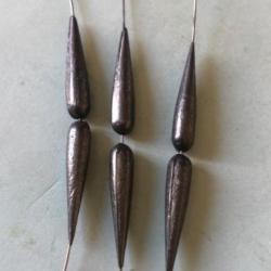 84 olivette 1,36 gr percée plomb type torpille compétition peche coup tortue