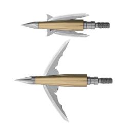 Lames Mecaniques Bowmar Beast 2.0" (par 3) - 100 grains