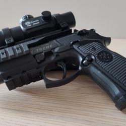 BERETTA 92 UMAREX XX-TREM, pistolet CO2 a plomb diabolo 4,5mm