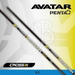 Tube nu pour flèche Cross-X Avatar (par 12) - 340 / .003
