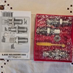 Jeu de 3 outils LEE 38/357Mag complet