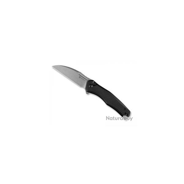 Couteau Sencut WATAUGA lame Wharncliffe acier D2 finition stonewashed + pochette
