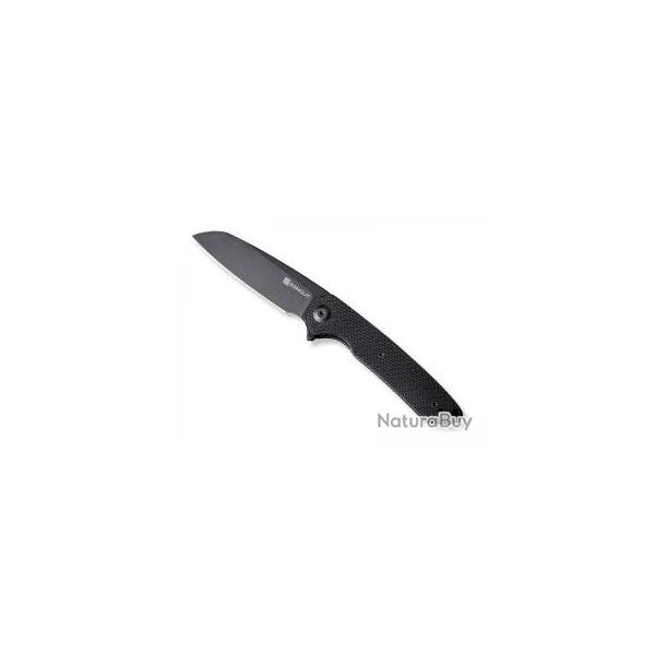 Couteau Sencut KYRIL lame pied de mouton acier 9Cr18MoV finition  blackwash  + pochette