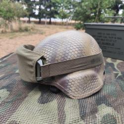 Casque airsoft MICH 2000 camouflé avec lunette