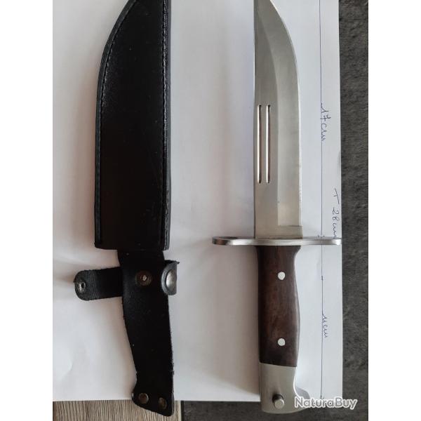 Couteau baonnette chasse