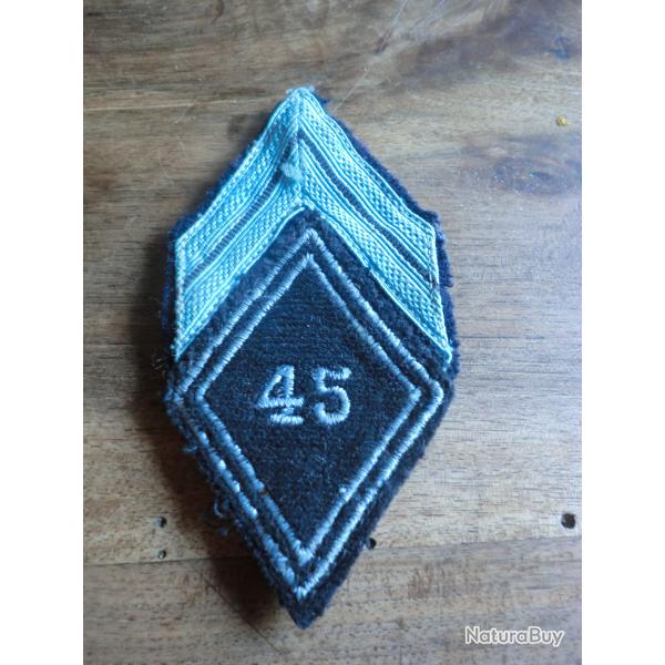 losange bras  45eme  rgiment transmissions