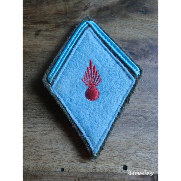 insigne tissu modle 1945 patch intendance coma hors unit instruction