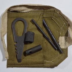 Trousse / Kit nettoyage pour Fusil Mosin Nagant Russe 91/30 restauration Russe   WW2 (20)