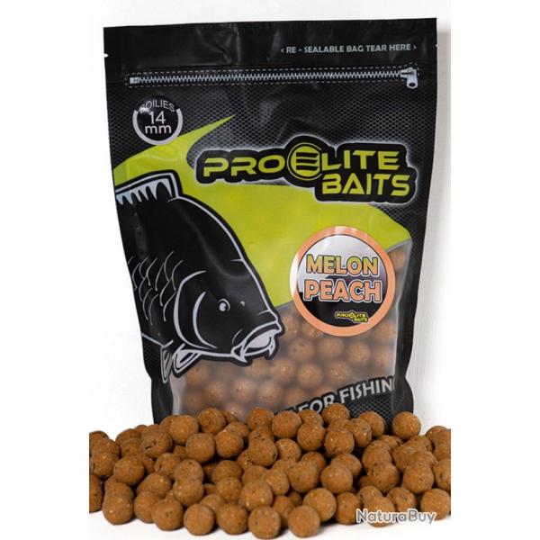 Bouillettes pro elite baits melon pche 14mm 800gr