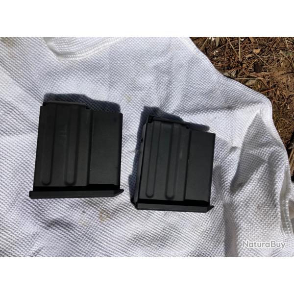 Chargeurs 10 coups mtal - Cz 557 - 308 Win