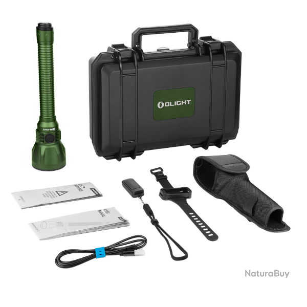 Olight Javelot Turbo 2 Lampe tactique longue porte couleur verte