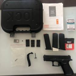 Glock 19 GEN 5 MOS détente allégée.