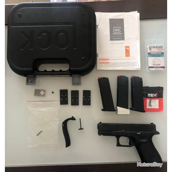 Glock 19 GEN 5 MOS dtente allge.