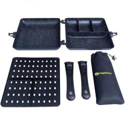 Set De Cuisson Ridge Monkey Connect Combi & Steamer Xxl Granite Edition