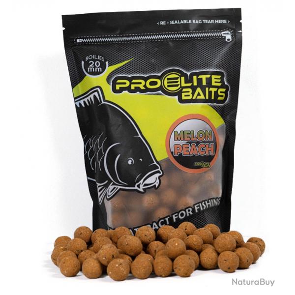 Bouillettes pro elite baits melon pche 20mm 800gr