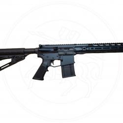 Carabine semi-automatique NUOVA JAGER modèle AR15 SOLID - Couleur Midnight Blue - Canon 10,5" - Cali