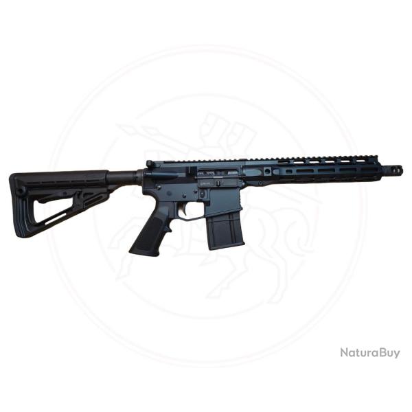 Carabine semi-automatique NUOVA JAGER modle AR15 SOLID - Couleur Midnight Blue - Canon 10,5" - Cali