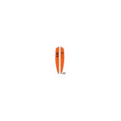 Plumes Zen 4 pouces Bohning Bright Orange x 100
