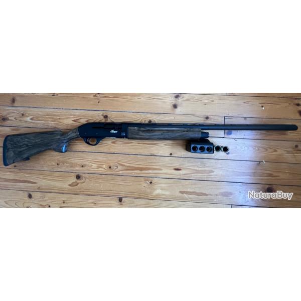 LUGER semi-auto CAL 12/76 / BILLES ACIER / 5 CHOKES