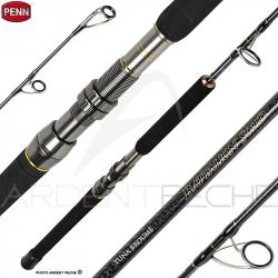 Canne spinning PENN Battalion solid tuna broumé 1.84m / 50-100lb