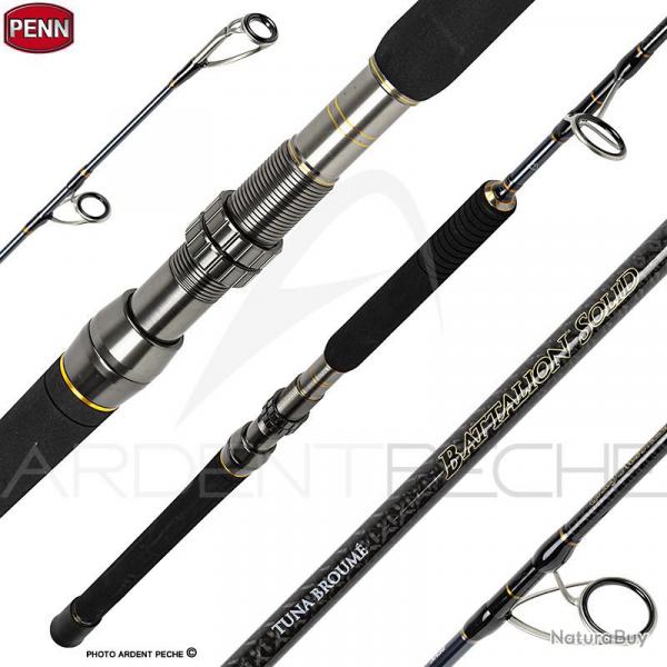 Canne spinning PENN Battalion solid tuna broum 1.84m / 50-100lb