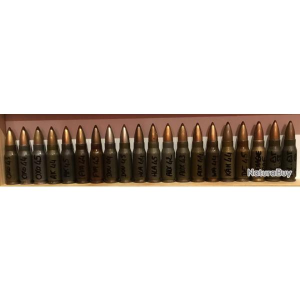 Superbe lot de 7.92x33 KURZ en TBE