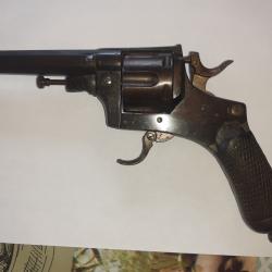 Revolver Glisenti mod 1889 Castellli Brescia 1915 bronzé