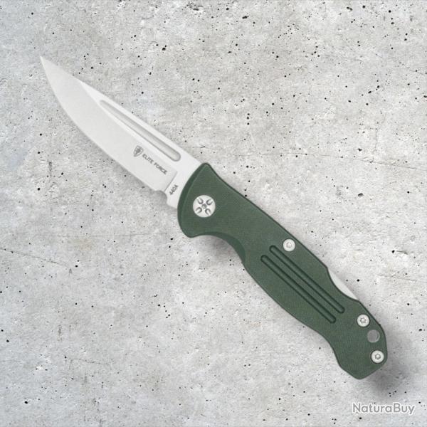 Elite Force couteau pliant avec manche vert