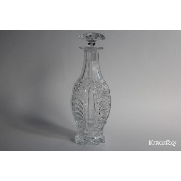 Carafe  liqueur cristal Charles X