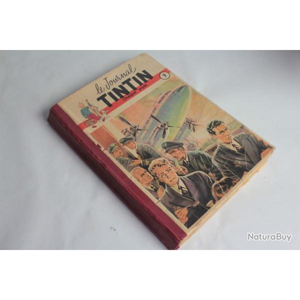 Le Journal de Tintin 9 Reliure diteur dition franaise 1951