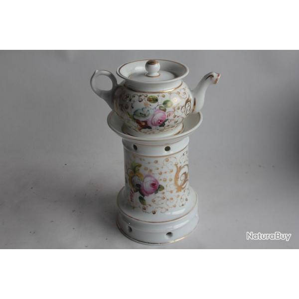 Tisanire porcelaine XIXe sicle