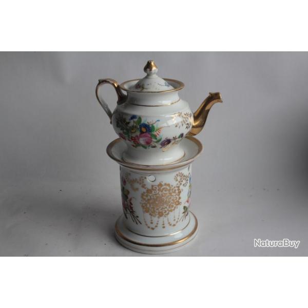 Tisanire porcelaine XIXe sicle
