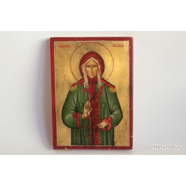 Icne orthodoxe Sainte Xnia de Saint-Petersbourg