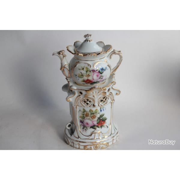 Tisanire porcelaine XIXe sicle
