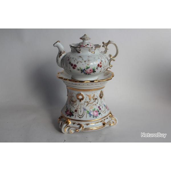 Tisanire porcelaine XIXe sicle