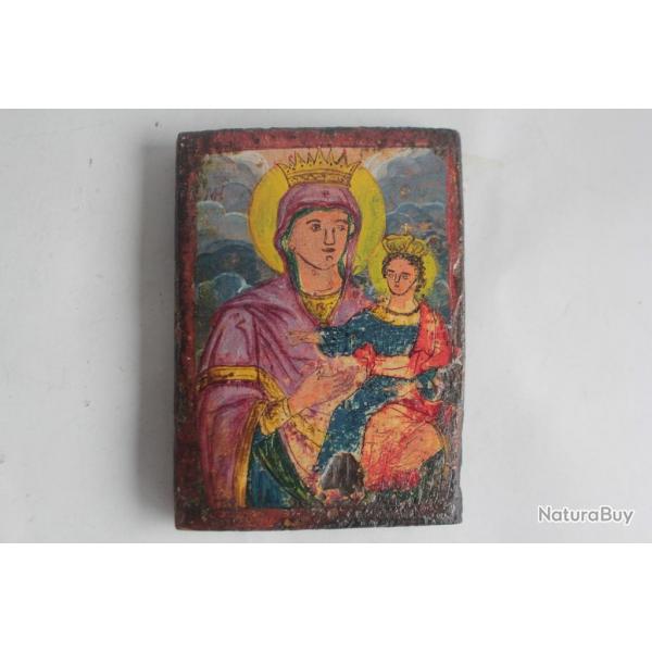 Icne orthodoxe Mre de Dieu Vierge  l'enfant