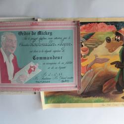 Affiche film Mélodie du Sud Walt Disney Mickey Magazine