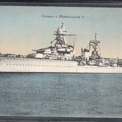 CPA - Marine Militaire -Croiseur " Marseillaise " N°3684