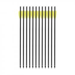 Lot de 12 traits 15 pouces pour Cobra R9 avec pointe vissée