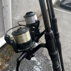 Canne à carpe Caperlan Xtrem 900 Power 12' 3.5lbs - Puissance, précision et fiabilité !
