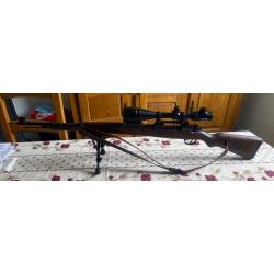 Carabine Mauser K98 équipée d'une lunette de tir