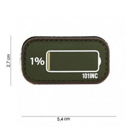 Patch 3D PVC Low Battery (101 Inc) OD