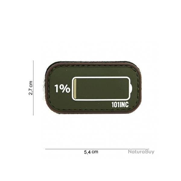 Patch 3D PVC Low Battery (101 Inc) OD