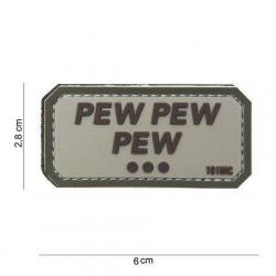 Patch 3D PVC Pew pew pew (101 Inc) Désert