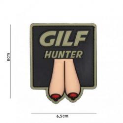 Patch 3D PVC Gilf Hunter Gris (101 Inc) OD