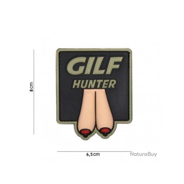 Patch 3D PVC Gilf Hunter Gris (101 Inc) OD