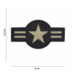 Patch 3D PVC US Air Force (101 Inc) Wolf Grey