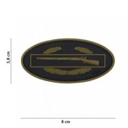 Patch 3D PVC Infantry (101 Inc) OD